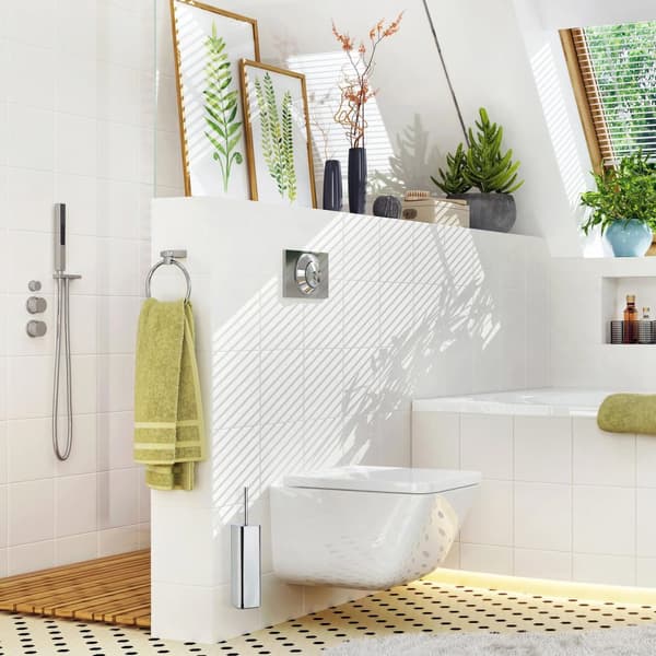 WC-harjatelineen seinä