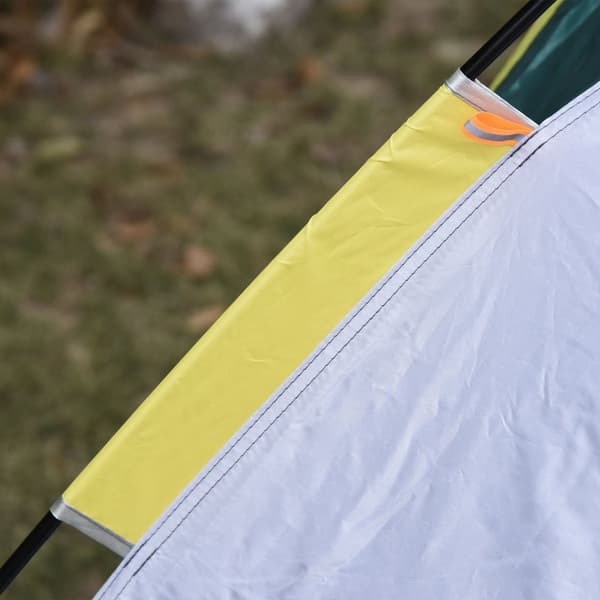 Dome Teltta 3 Hengen Polyesterivihreä 205X195X135Cm Tapit
