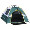 Pikkukuva 1 / 10: Dome Teltta 3 Hengen Polyesterivihreä 205X195X135Cm Tapit
