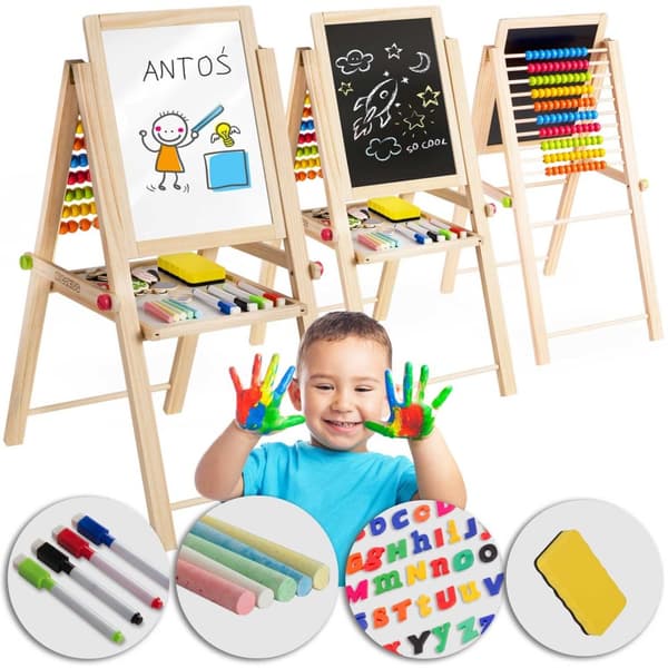 Sammenklappelig magnetisk tavle Ricokids Sammenklappelig magnetisk tavle Ricokids