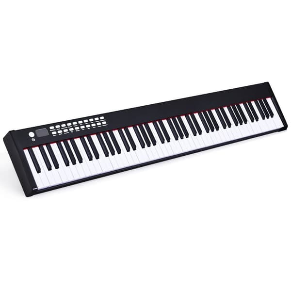 88-tangenters digitalpiano keyboard elektronisk piano keyboard väska