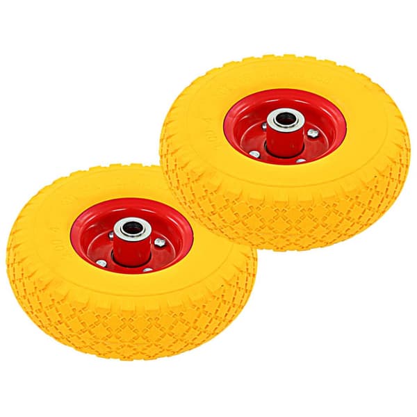 vidaXL Hjul för säckkärra 4 st gummi 3.00-4 (245x82)