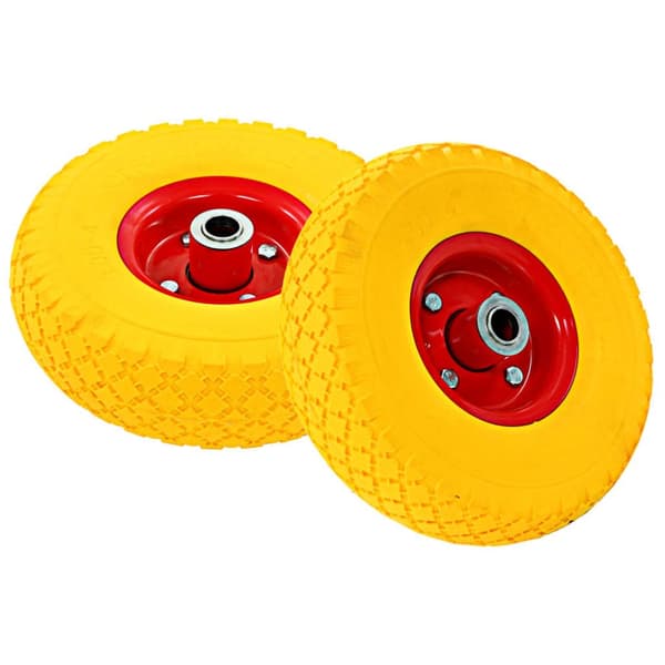 vidaXL Hjul för säckkärra 4 st gummi 3.00-4 (245x82)