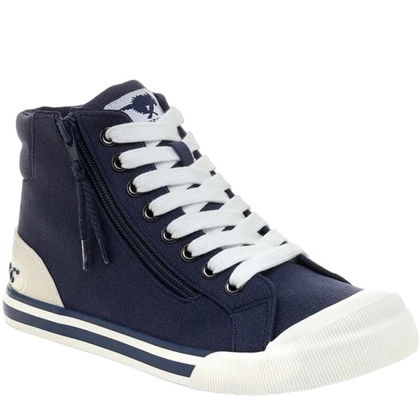 Rocket Dog Womens/Ladies Jazzin Hi Trainers Navy 7 UK