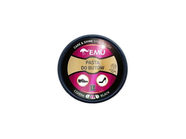 EMU Shoe polish - black 50ml