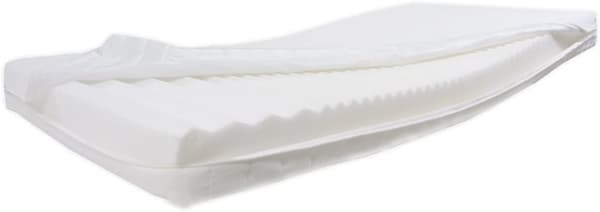 Madras Q ECO - 7 Zonen Dobbelt stofbetræk ca 14,2 cm høj H2,5 (op til ca. 120 kg) Q Står for kvalitet. Ortopædisk vandskum, sengebetræk i aloe vera,