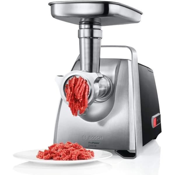 BOSCH MFW68640 Köttkvarn - ProPower 800 W med Tillbehör - Svart