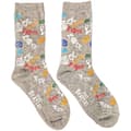 Pikkukuva 1 / 2: The Beatles - Love Lady Grey Socks (Eu 37-41)