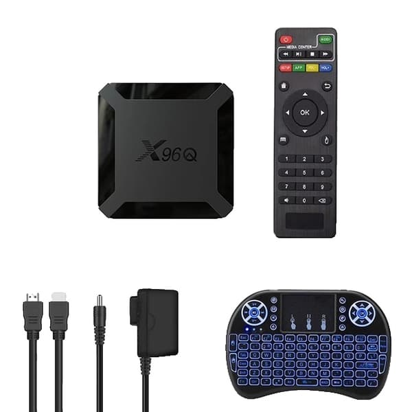 Android Smart TV Boks, 4K Opløsning, Quad Core Processor, EU-stik, 2G16G Tilføj G10S PRO