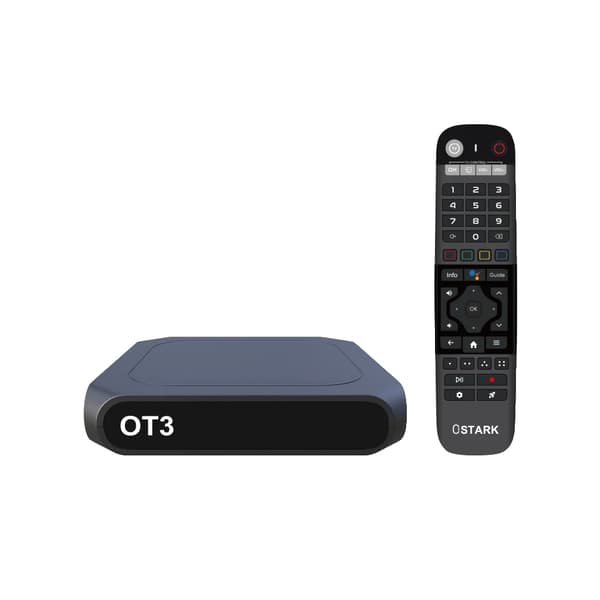 Ostark 6K Android TV Box, 2GB RAM, 32GB Lagerplads,2GB + 32GB, EU stik