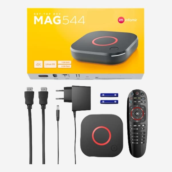 MAG 544 4K TVIP Set-Top Box – Kraftfuld og Linux-baseret TVIP-løsning