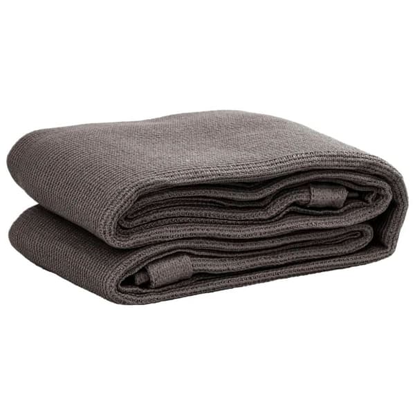 vidaXL Tältmatta 400x800 cm antracit HDPE