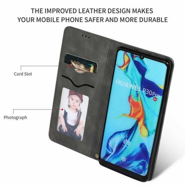 Huawei P30 Flip-etui Kortrum Ruskind