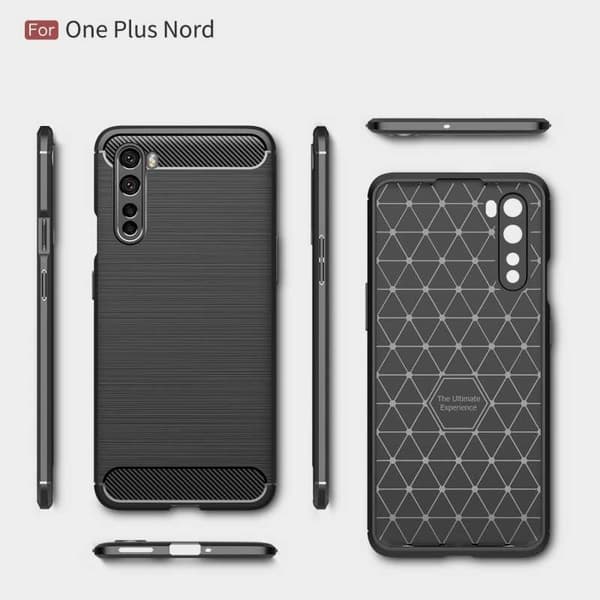 Oneplus Nord Shock Resistant Shock Absorbing Shell SlimCarbon