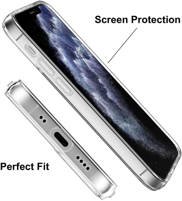 INF iPhone 13 matkapuhelinkotelo TPU läpinäkyvä