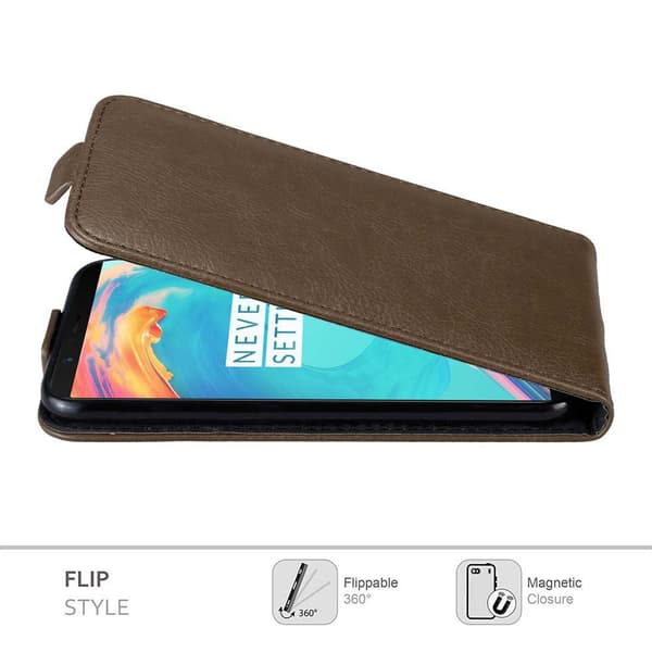 OnePlus 5T Suojakotelo Suojakuori Lompakkokotelo Matkapuhelinkotelo flip muotoilu magneettisuljenta