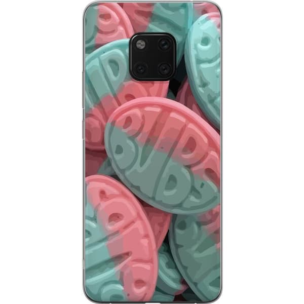 Huawei Mate 20 Pro Genomskinligt Skal BUBS Giant Sour Skulls