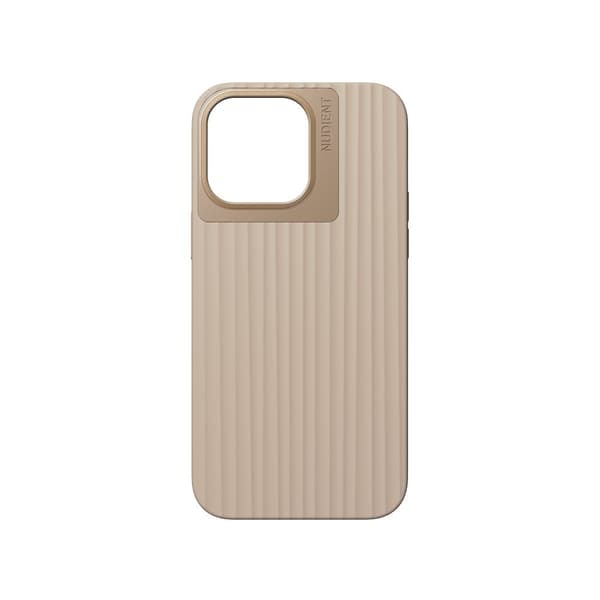 Nudient iPhone 14 Pro Max Cover Bold Linen Beige