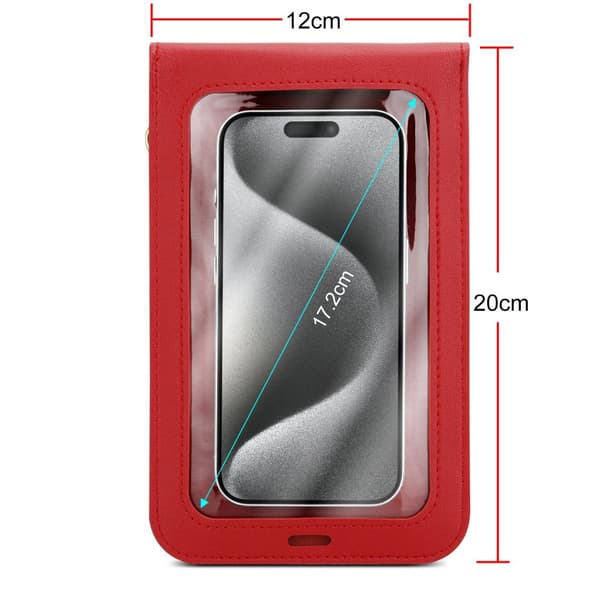 Samsung Galaxy S21 5G Deksel Mobilveske til å henge rundt halsen håndveske med mobilrom og vindu case cover