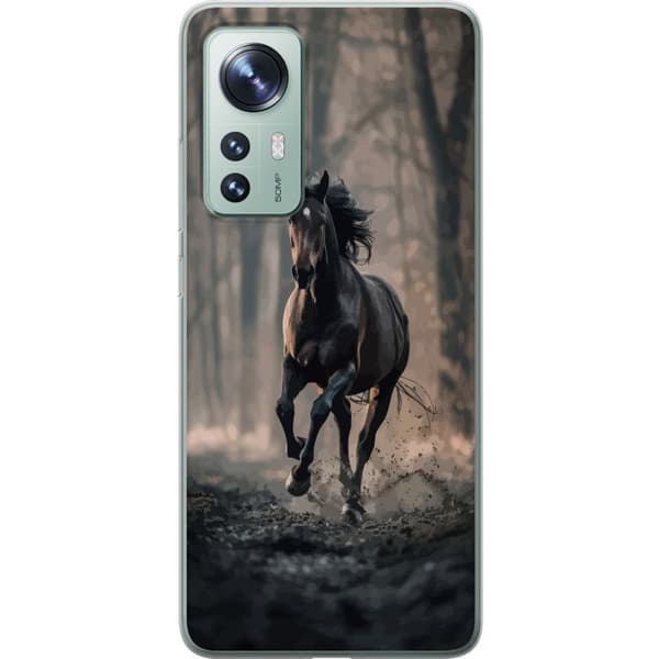 Xiaomi 12 Genomskinligt Skal Springande Häst