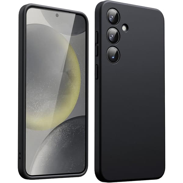 Samsung S25 Matt Svart Skal Samsung S25 Matt Svart Skal