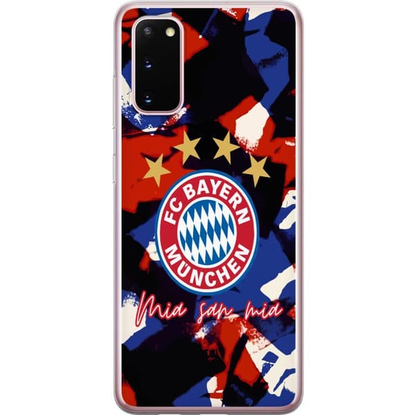 Samsung Galaxy S20 Genomskinligt Skal FC Bayern Munich