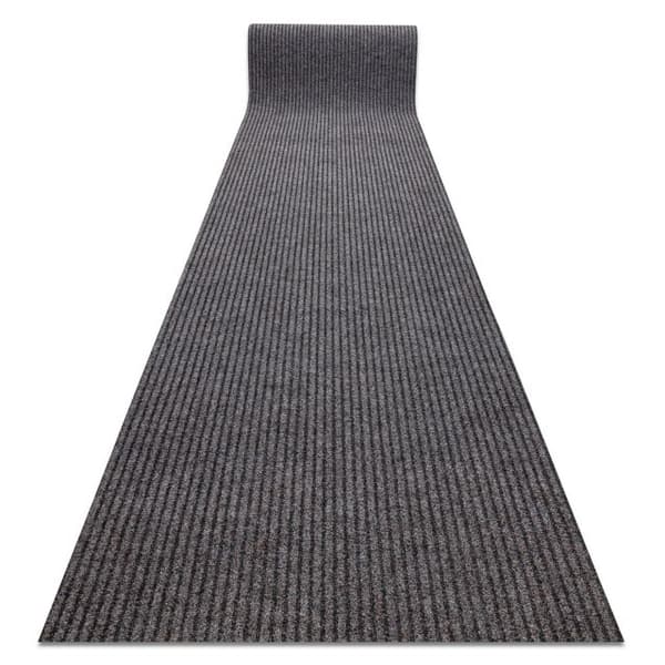 Löpare - Dörrmatta halkskydd GIN 1206 utomhus, inomhus liverpool ljusbrun 120 cm, 120x230 cm