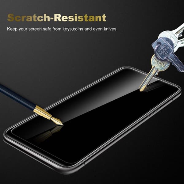 Samsung Galaxy A12 / M12 Karkaistu lasi / Suojalasi näytönsuoja Fullscreen Armour Film näytön suojakalvo 9H kovuudella ja 3D Touch