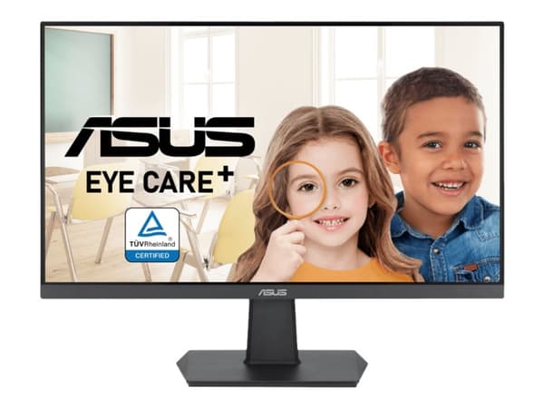 ASUS VA27EHF - LED-skjerm - 27" - 1920 x 1080 Full HD (1080p) @ 100 Hz - IPS - 250 cd/m² - 1300:1 - 1 ms - HDMI Sort