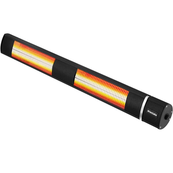 Infrarød varmelampe Solaris Horizon 3000W, aluminiumskabinet - sort