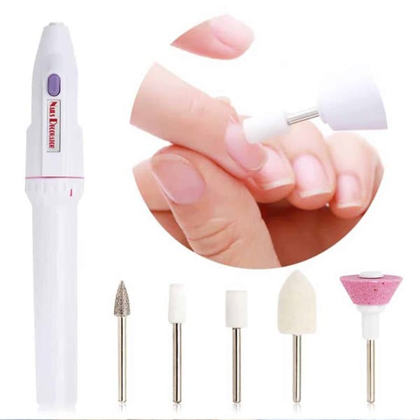 Elektrisk Nagelfil med 5 Bitsar Elektrisk Nagelfil med 5 Bitsar