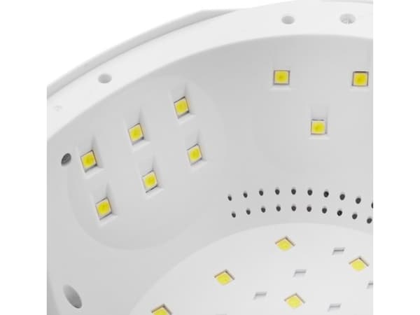 Activeshop spikerlampe PRAKTIK UV LED LAMPE 168W HVIT