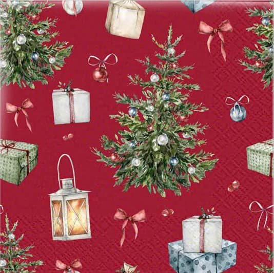 Servetter Granmix Jul 20-pack Gullers