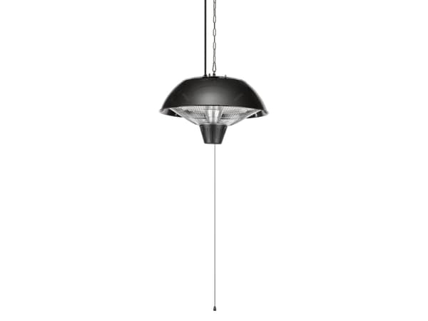 Tristar KA-5273, Infrarød elektrisk romvarmer, Quartz glass, 1,9 m, IP34, Utendørs, Tak Sort