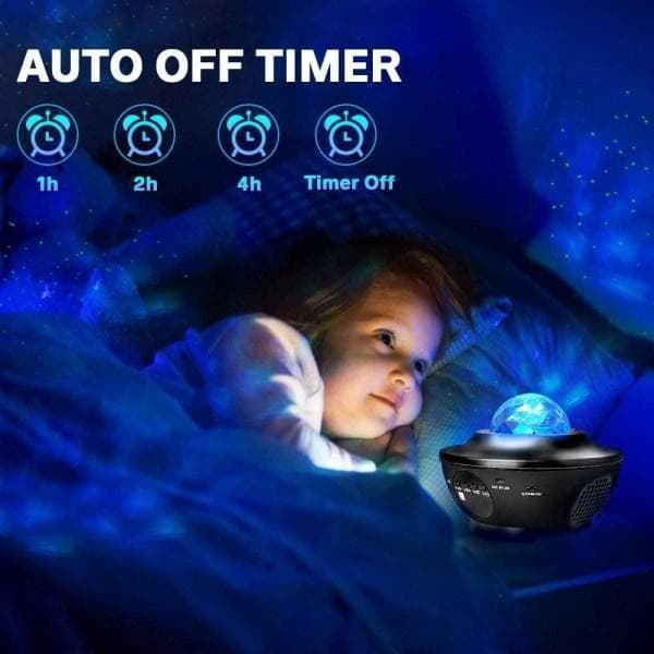 Tähtiprojektori LED Galaxy Light / Yölamppu / Tähtilamppu Lamppu