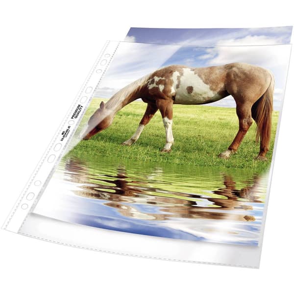 Durable Plastficka 2677 DIN A4 Polypropylen 0.08 mm Glasklar 267719 50 st