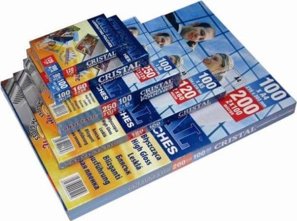 Staples Laminointikalvo, matta, antistaattinen toiselta puolelta, A4 (216 x 303) 100mic, 100 kpl