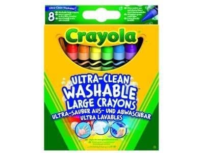 Crayola Suuret pestävät värikynät 8 kpl (GXP-580097)