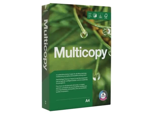 Skrivarpapper MultiCopy Original A4 90g vit - (500 ark)