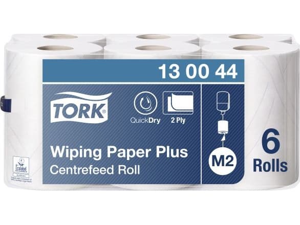 Tork Tork Tork - Puhdistuspaperirulla, 2-kerroksinen, premium - Valkoinen