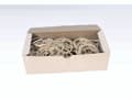 Pikkukuva 2 / 2: Gummibånd 200x5mm hvid ca. 150stk 500g/pakkaus