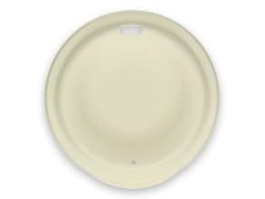 Drikkelåg Verive Flergangs Ø90xH10mm Beige,12 pk x 50 stk/krt