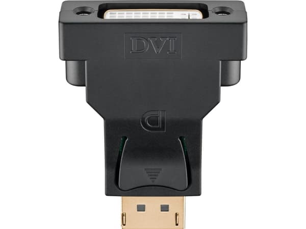 goobay - DisplayPort-adapter - DisplayPort (hann) til DVI-I (hunn)