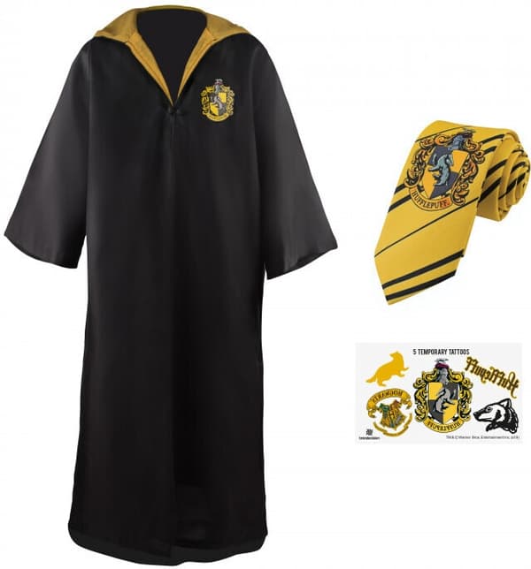 Cine replikaer Harry Potter Hufflepuff trollmann, størrelse L