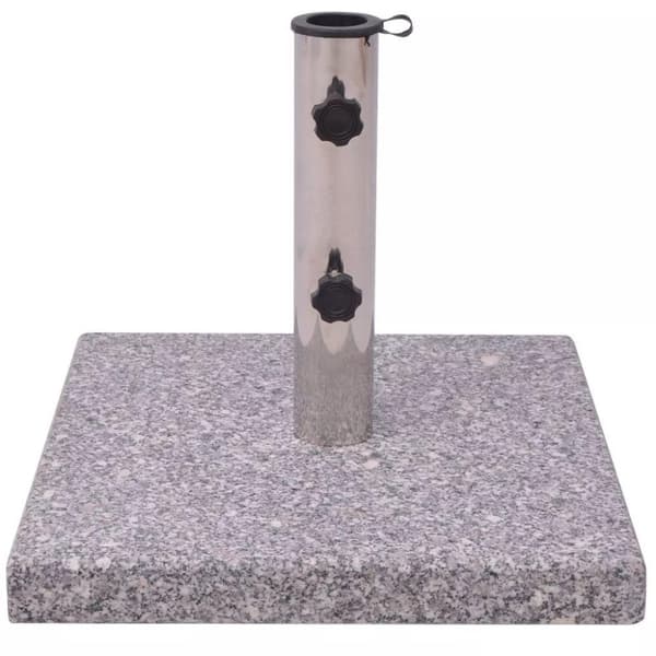 vidaXL Fot till parasoll 20kg Granit