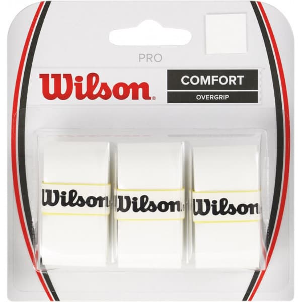 Wilson Pro Overgrip -grippi, valkoinen, 3 kpl