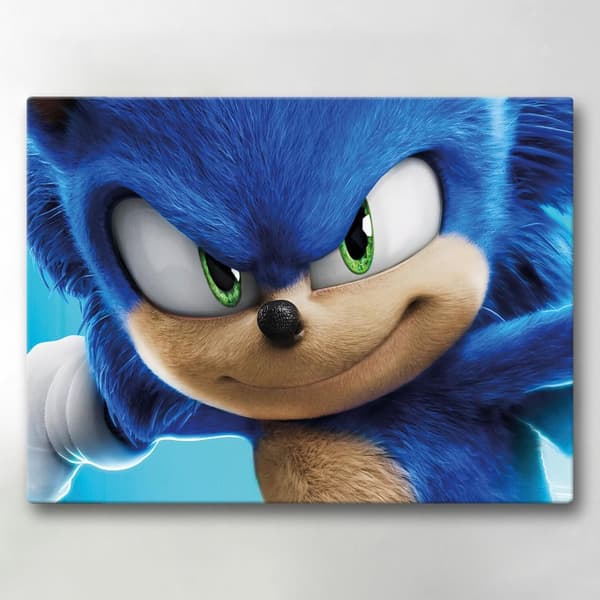 Lerretsbilde / Bilde - Sonic the Hedgehog - 40x30 cm - Lerret
