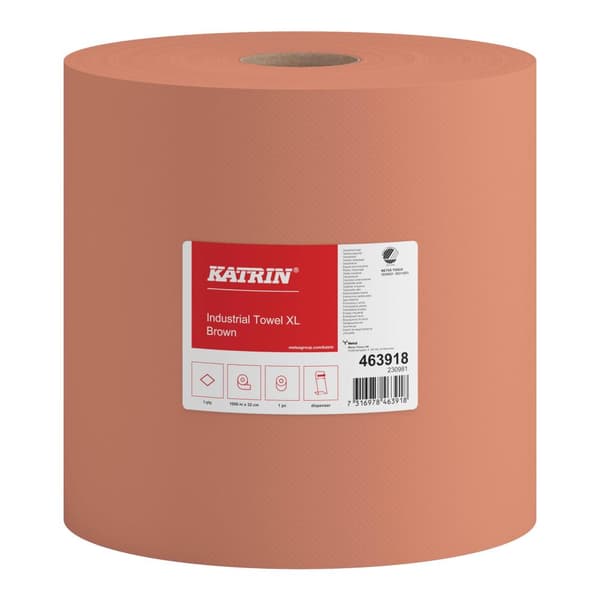 Industritork KATRIN XL brun 1000m