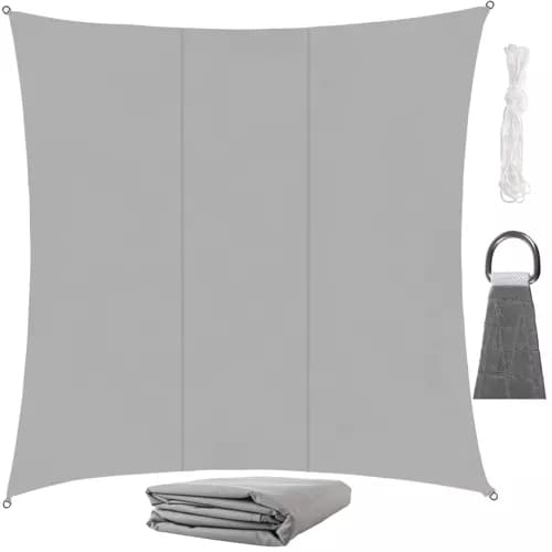 Solsegel / Segelduk - Vattentät - 3,6x3,6 m - 180g/m2