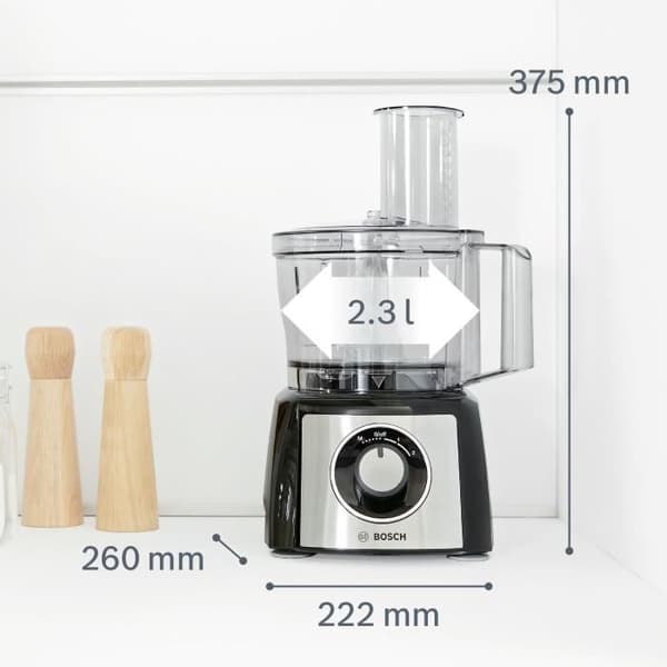 Matberedare BOSCH MULTI TALENT MCM3501M - Svart och rostfritt stål